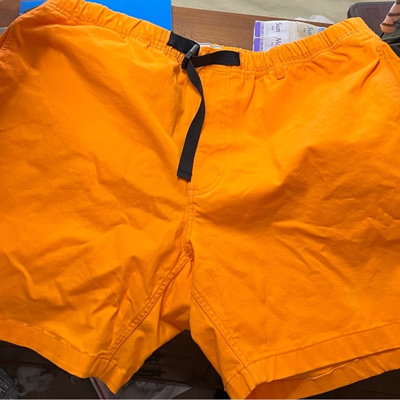 STOIC Venture belted short in orange, sz XXL - Picture 4 of 10